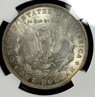 1881 O AU 58 $1 Morgan Silver Dollar NGC Graded Certified 64684