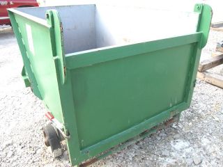 79 CU ft Used Steel Scrap Dumpster Box