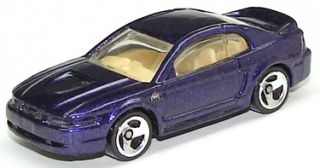 1999 Hot Wheels 909 99 Mustang Blue Tan Interior
