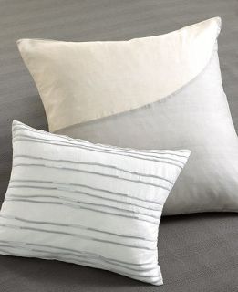 Calvin Klein Home Quince Pieced Silk Decorative Pillow, 20x20