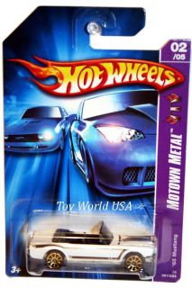 2006 Hot Wheels Motown Metal 87 65 Mustang White