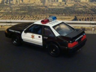 California Highway Patrol 87 Ford Mustang 1 64 Scale Edit 3 Detailed
