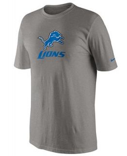 Nike NFL T Shirt, Detroit Lions Authentic Logo Tee