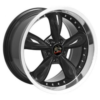 10 Black Bullitt Wheels Bullet Rims Fit Mustang® GT 94 04
