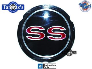 65 69 Chev  SS  Wheel Cover Center Cap Emblem Insert