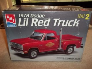 Dodge Lil Red Express Truck Pick Up Car 1 25 Model Kit CIB 106