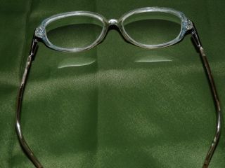 Vtg Womens Eyeglass Frames Plastic Elizabeth Arden Blue