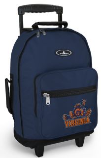 UVA Peace Frog Wheeled Backpacks with Wheels Best Rolling Carryon