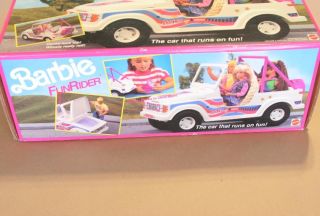 Mattel Barbie Funrider Jeep Classic Barbie 1990 New