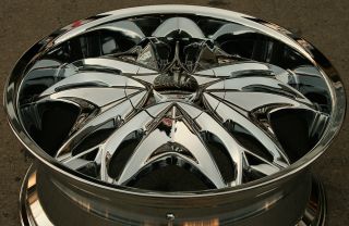 Viscera 728 20 Chrome Rims Wheels Lexus ES330 GS300 SC300 20 x 8 5