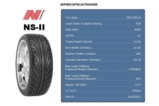 New allseason Tires Nankang NS II 285 30 18 2853018 R