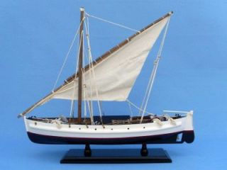 Second Wave 19 Model Fishing Boat SHIP Wood