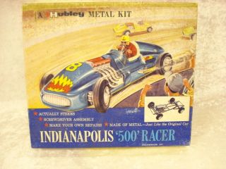 Hubley Indianapolis 500 Racer Model Car Kit