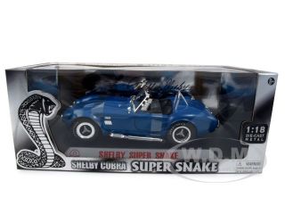 Brand new 118 scale diecast model of 1966 Shelby Cobra Super Snake