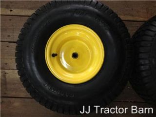 John Deere L100,L108,L110,L111, Rear Rims,Carlisle Turf Saver Tires