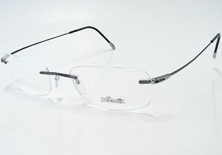 Silhouette eyeglasses Chassis Titan x 7554 6057 Smoky Gunmetal Optical
