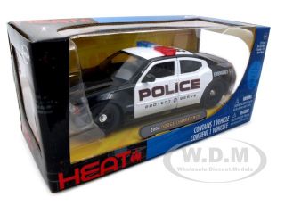 Brand new 124 scale diecast model of 2006 Dodge Charger R/T Police