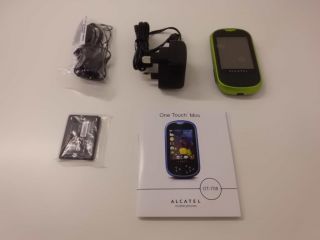 New Alcatel One Touch OT 708 One Touch Mini Mobile Phone Green Simfree