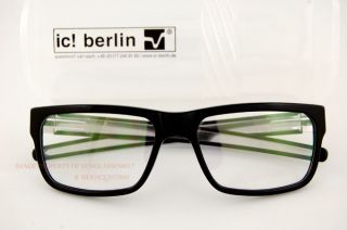 New ic berlin Eyeglasses Frames Model nameless 12 Color obsidian