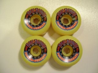 Powell Peralta Rat Bones II Skateboard Wheels 60mm 90A Yellow