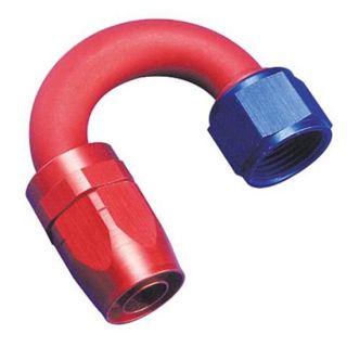Aeroquip Peformance Products 180°/180 Degree Full Flow Hose End, AN8