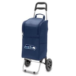 Seattle Seahawks NFL Licensed Insulated Rolling Beverage & Food Cooler