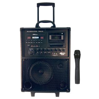 Portable Wireless Battery Powered PA Speaker Mic System