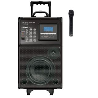 Portable Wireless Battery Powered PA Speaker Mic System