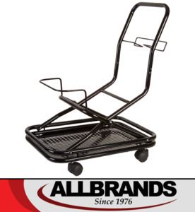 Vapor Clean 4 Wheel Transport Roller Trolley on Casters, Carries