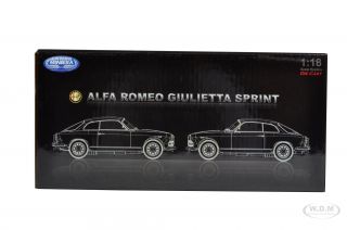 Brand new 118 scale diecast model car of Alfa Romeo Giuletta Sprint