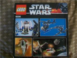 This auction is for a LEGO Star Wars Tie Interceptor #6206, with its