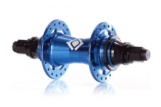 Resist Icon Track Hub Rear High Flange Fixed 14mm 36h Blue