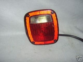 This is a factory original right hand tail light for a WRANGLER 87