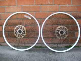 Excellent MTB Wheelset Alex TD24 with 15mm thru Axle and 185mm Discs
