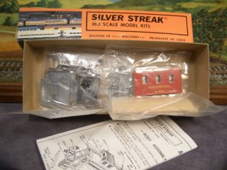 Vintage Silver Streak Kit 929 187 4 Wheel Caboose Bobber SOUTHERN X421
