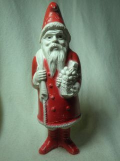 Vintage 1930s Celluloid Christmas Santa Claus Figurine Figure Made USA
