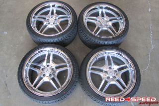 W211 E320 E350 E500 E550 E55 E63 Roderick Wheels Nexen Tires