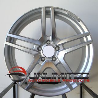 20 AMG Staggered Style Silver Wheels Rims Fit Mercedes s Class W220
