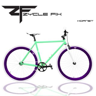 Gear Bike Fixie Bike Track Bicycle 55 cm w Deep Rims Hornet