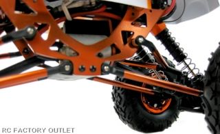 Center mounted High Torque RC 260 Motor, Skid Plates Front and Rear