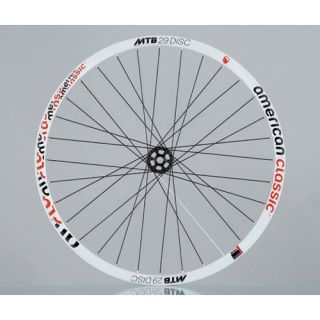 Classic MTB 29 Tubeless Disc Bike Bicycle Wheelset Rim White