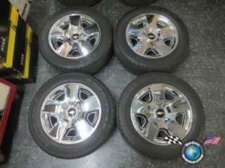 Chevy Silverado Tahoe Factory 20 Wheels Tires OEM Rims Avalanche 5417