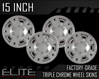 YOUR FACTORY ALLOY WHEELS MUST BE AN EXACT MATCH TO THE CHROME WHEEL