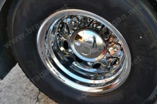Scania Volvo DAF Mercedes Man Iveco Truck Stainless Steel Wheel Trim