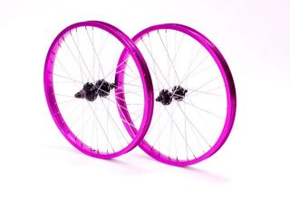 Brand New BMX Bike 20 Front Rear Wheels with 9 T Driver 5 Colour