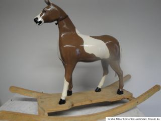 Large Antique German Rocking Horse Carousel Horse 1890