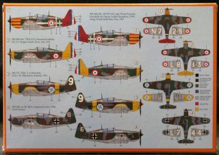 72 RS Models Morane Saulnier M s 406 French WWII Fighter