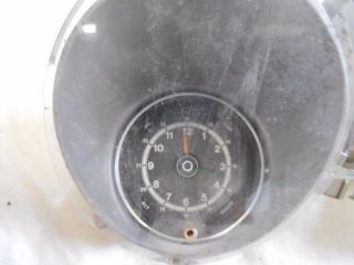 71 73 Mustang Instrument Cluster Bezel with Gauges Clock Used
