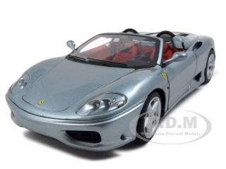 Ferrari 360 Modena Spider Silver 1 18 Elite Edition