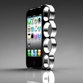 Brass Knuckles Hard Bumper Side Rim Cover Case for iPhone 4 4S